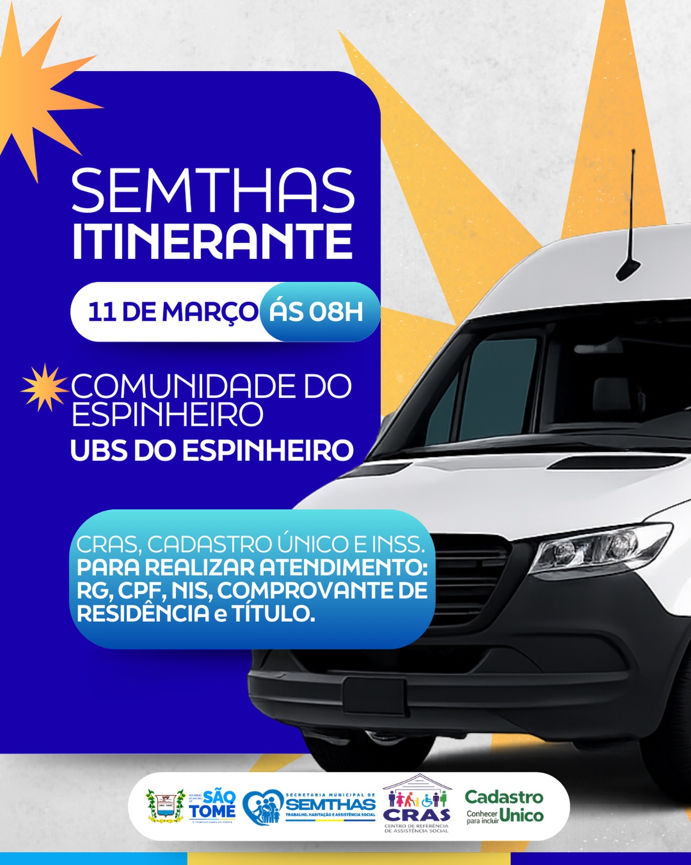 💙 SEMTHAS Itinerante na Comunidade do Espinheiro
