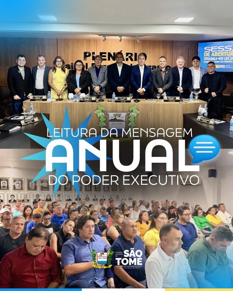 📜 Leitura da Mensagem Anual do Poder Executivo 2026