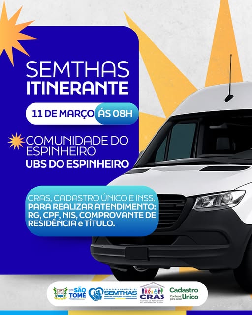 💙 SEMTHAS Itinerante na Comunidade do Espinheiro