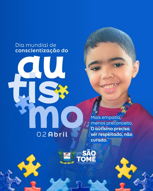 Dia Mundial de Conscientização do Autismo | 02 de abril 💙