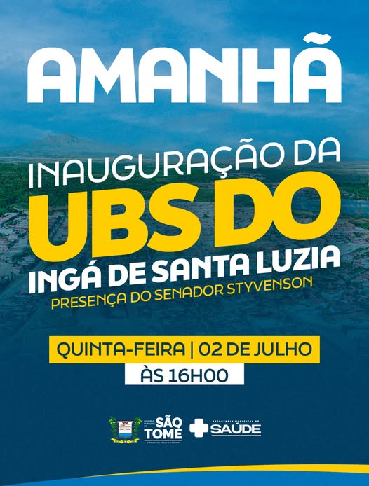🏥✨ Mais um avanço para a saúde de São Tomé!