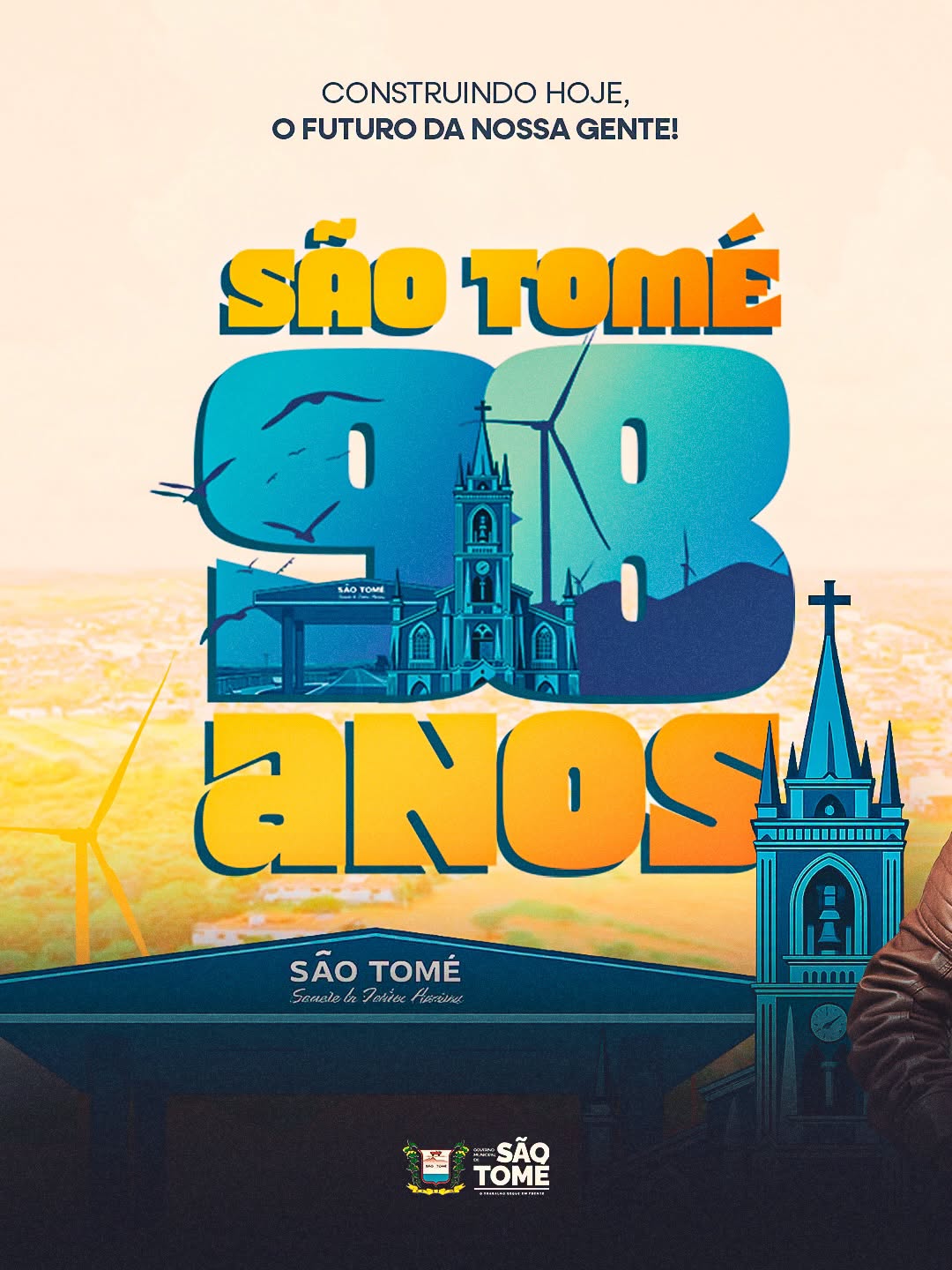 🎉 VEM AI OS 98 ANOS DE EMANCIPAÇÃO POLÍTICA