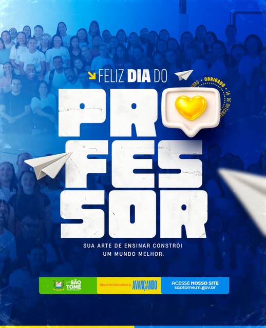 📚💙 Feliz Dia do Professor!